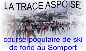 carrera popular de esquí de fondo en Somport, Trace Aspoise
