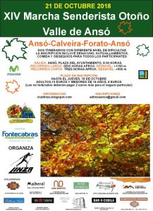 XIV  Marcha senderista de otoño del Valle de Ansó