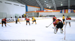 Mundial Hockey Femenino Div 1 Grupo B U18 Women's World Championship. © Departamento de Comunicación Hockey Hielo Jaca 2015