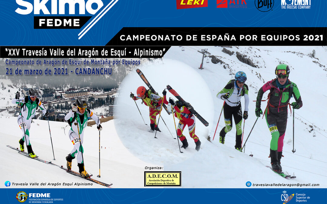 Campeonato de España de Esquí de Montaña por Equipos FEDME, XXV Travesía valle del Aragón de Esquí - Alpinismo