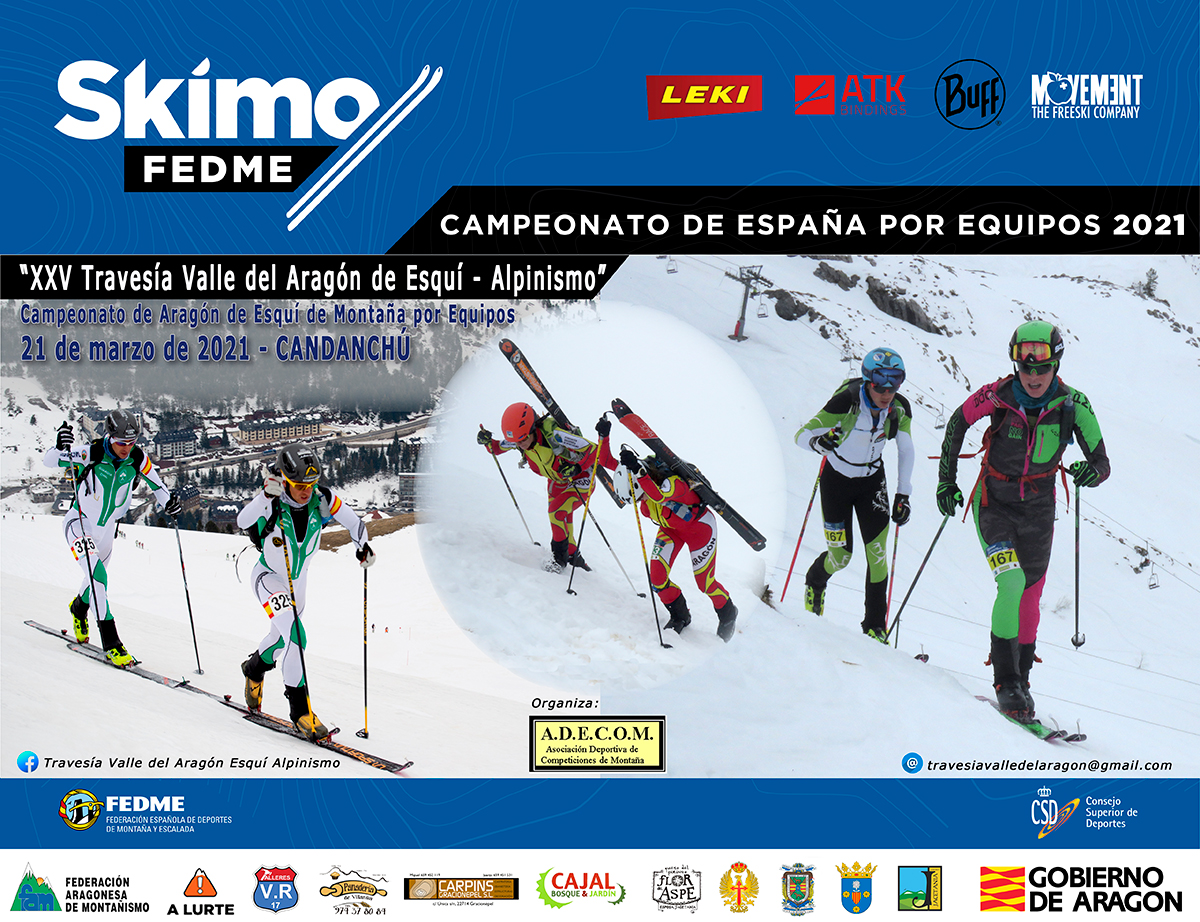 Campeonato de España de Esquí de Montaña por Equipos FEDME, XXV Travesía valle del Aragón de Esquí - Alpinismo