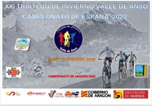 XXI Triatlón de Invierno «Valle de Ansó», Campeonato de España de la modalidad 2022