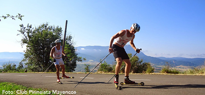 III “Puyada ta Rapitán” en rollerski, patines y bicicleta