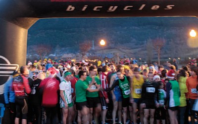 San Silvestre solidaria en Villanúa