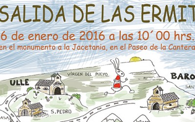 La VI salida de las ermitas tendrá lugar el próximo 6 de enero