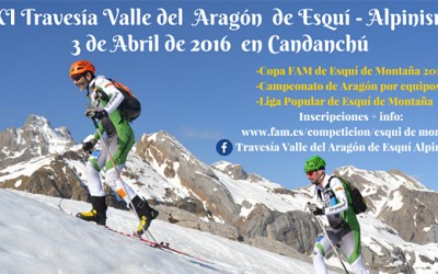 Abiertas las inscripciones para la Travesía Valle del Aragón de Esquí Alpinismo 2016