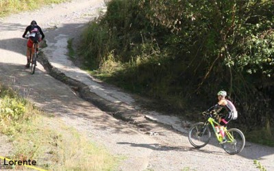 García y Andueza se coronan en el I Duatlón Cros de la Estación de Canfranc