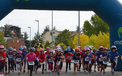 La  cantera del triatlón aragonés se reunió en Jaca