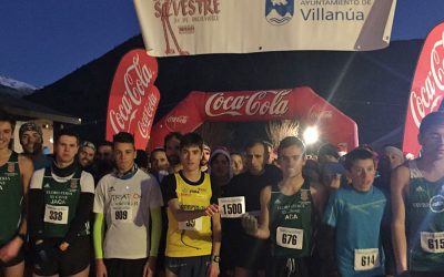 Éxito de participación en la San Silvestre de Villanúa 2016